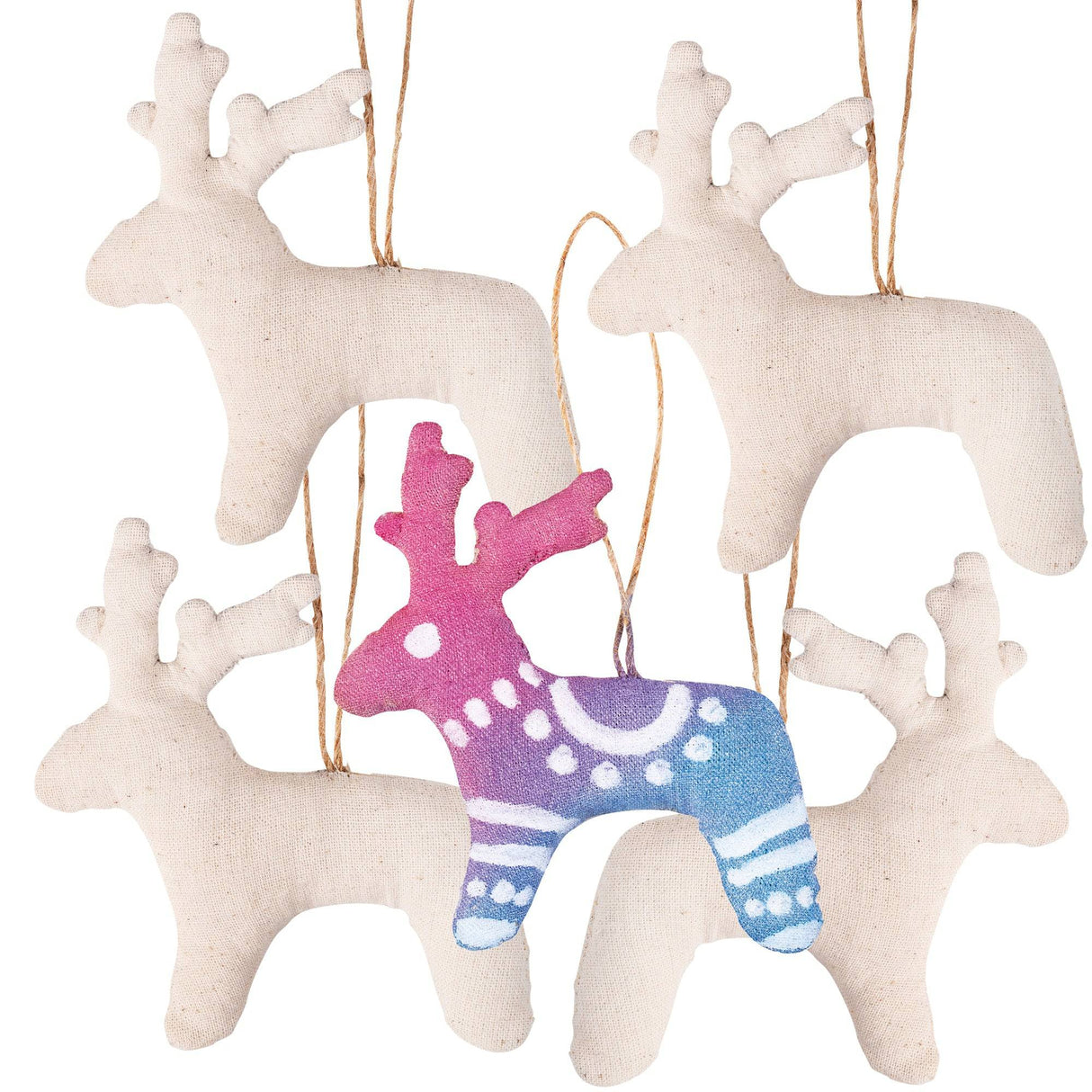 Calico Reindeers Pack of 5 - Educational Vantage