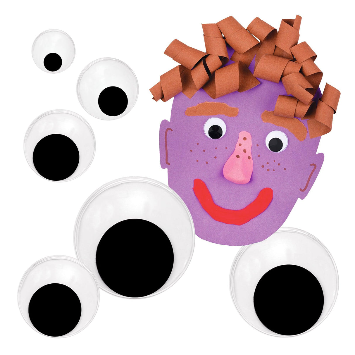 Joggle Eyes Pack of 100 - Educational Vantage