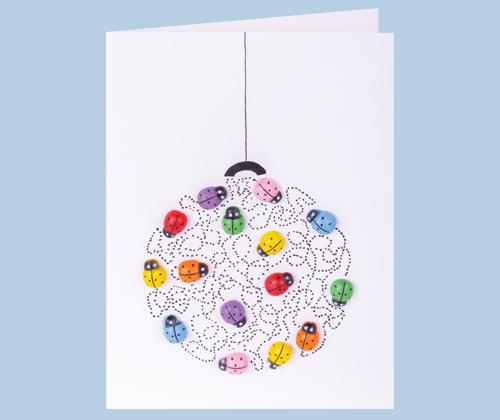 Coloured Wooden Ladybugs Pack of 200 - Educational Vantage