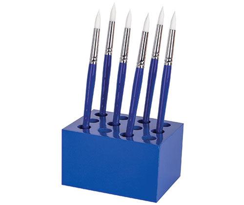 ColourSorts Classroom Organisers by Zart: Scissor and Brush Storage Block Set Pack of 6 - Educational Vantage