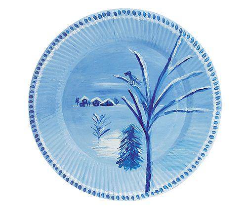 Paper Plates White Pack of 50 - Educational Vantage