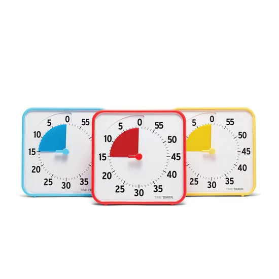 Time Timer Classroom Set - Primary Colours - Educational Vantage