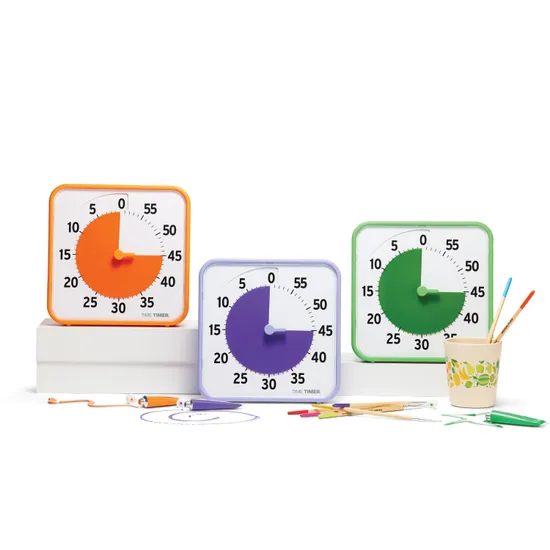 Time Timer Classroom Set - Secondary Colours - Educational Vantage