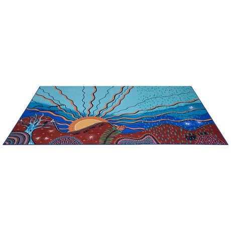 Indigenous Seasons Rug - Educational Vantage