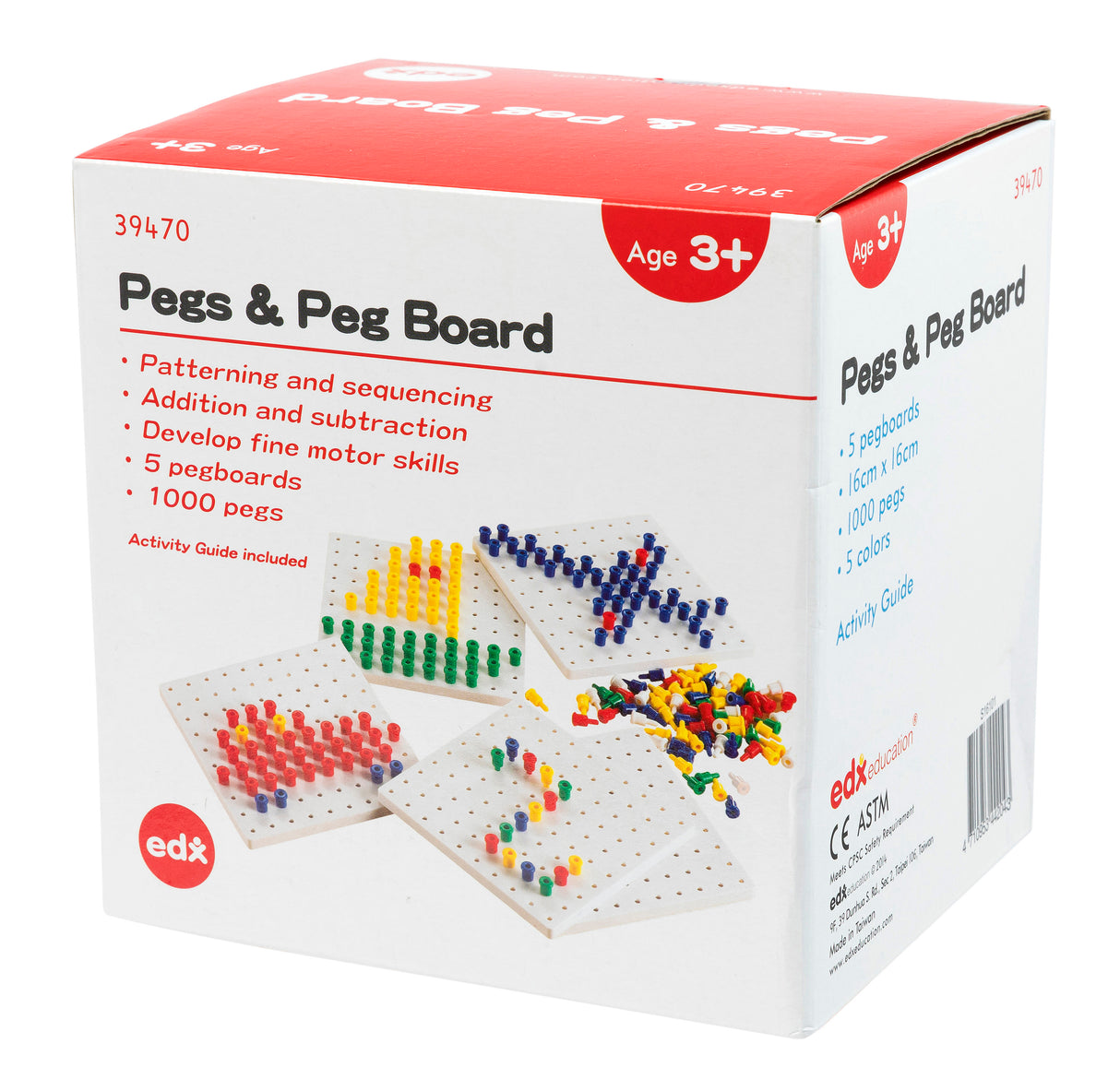 Pegs and Peg Board - Educational Vantage