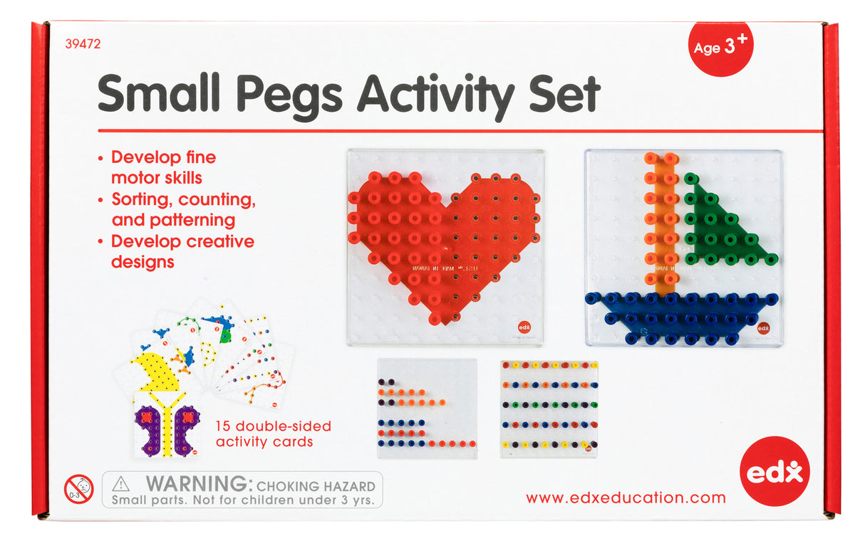 Small Pegs Activity Set - Educational Vantage
