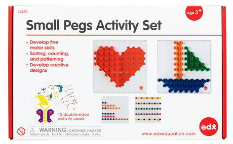 Small Pegs Activity Set - Educational Vantage