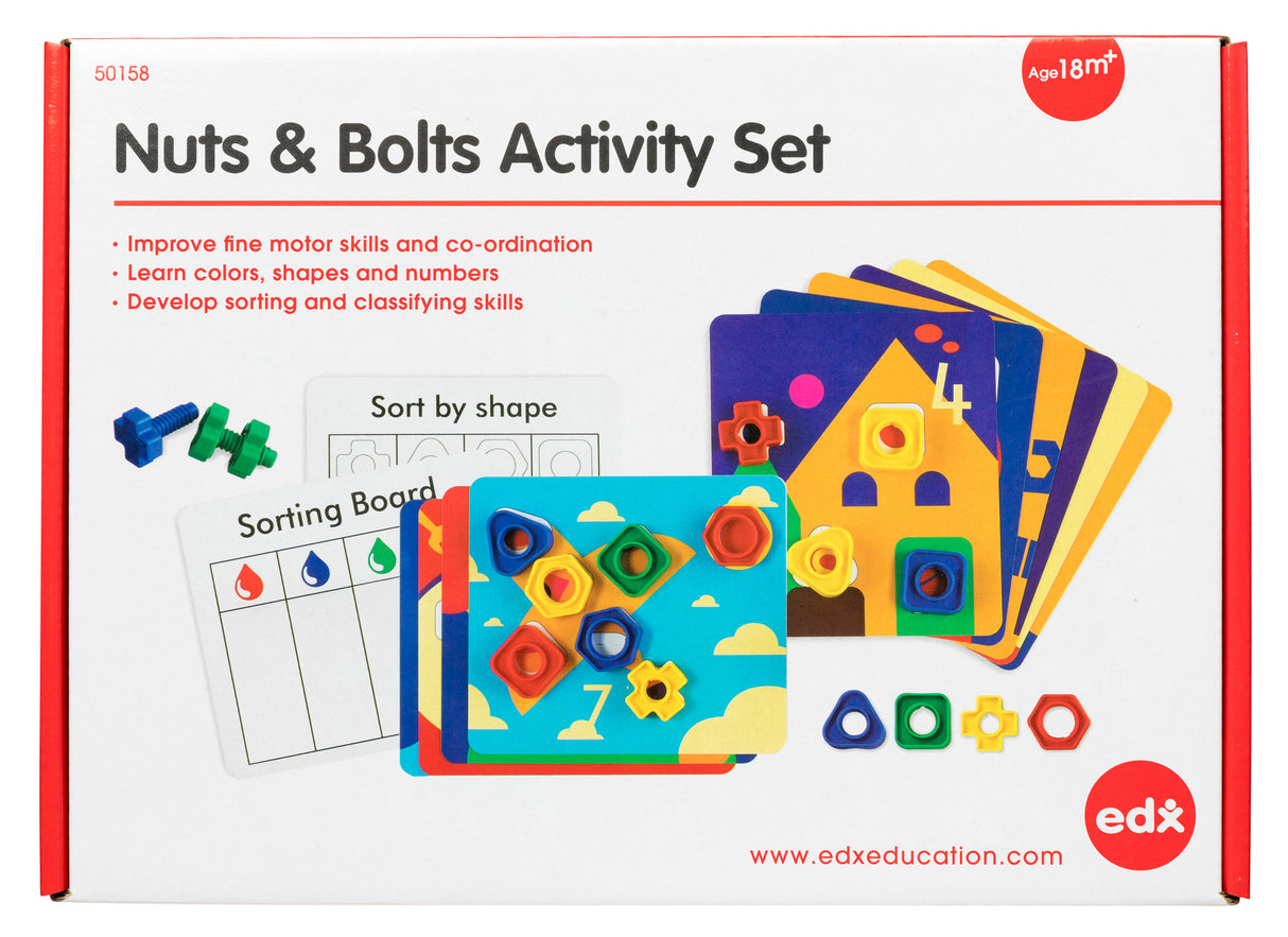 Nuts & Bolts Activity Set - Educational Vantage