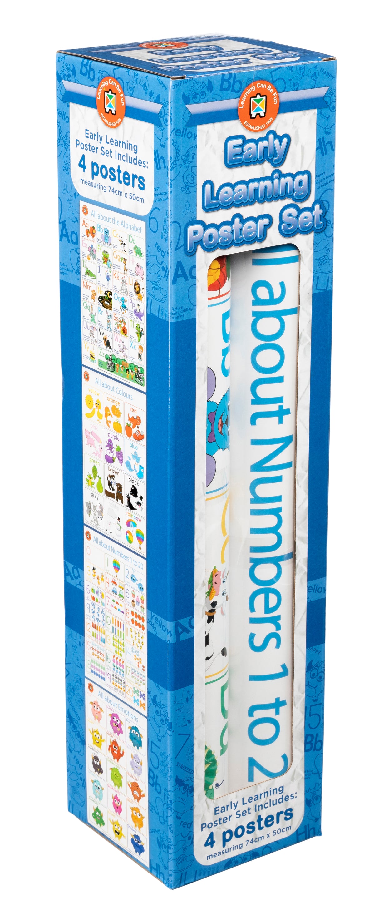 All About Early Learning Poster Box Set of 4