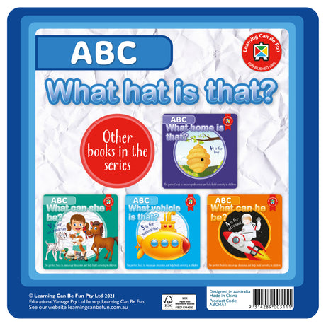 ABC What Hat Is That? - Educational Vantage