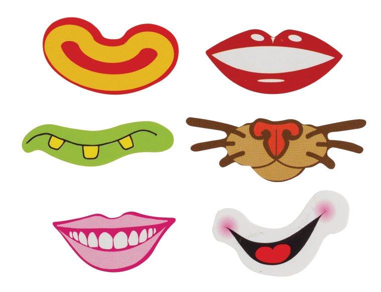 Adhesive Mouths - Educational Vantage