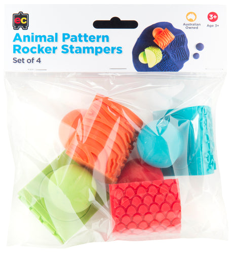 Animal Pattern Rocker Stampers - Educational Vantage