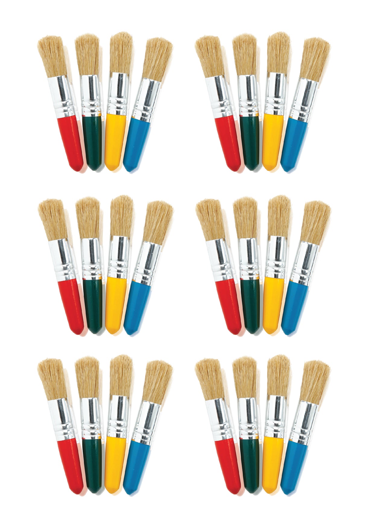 Baby Stubby Brush Pack of 24 - Educational Vantage
