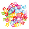 Plastic Alphabet Cube Beads Large - Educational Vantage