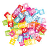 Plastic Alphabet Cube Beads Large - Educational Vantage