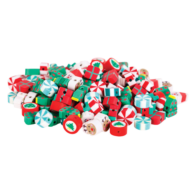 Zart Silicone Beads Christmas 100g Jar - Educational Vantage
