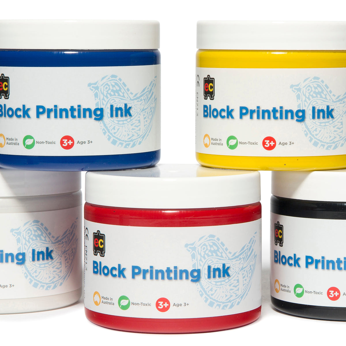 Block Printing Inks - Set of 6 | Educational Vantage