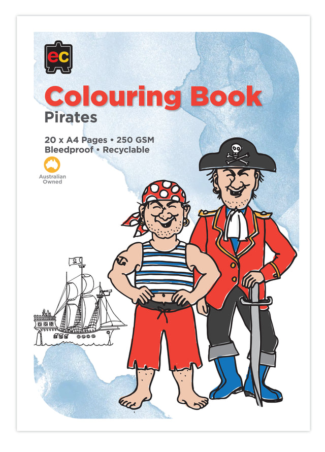 Pirates Colouring Book - Educational Vantage