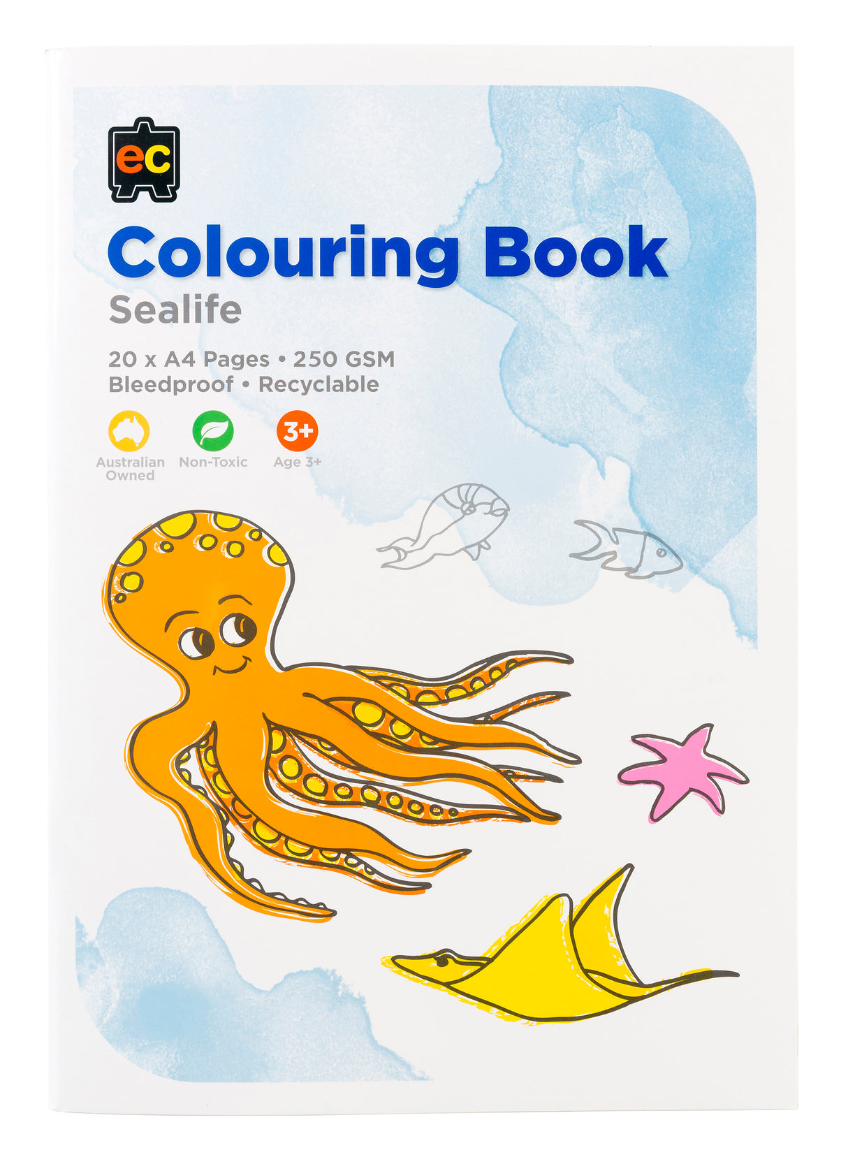 Sealife Colouring Book
