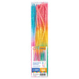 Zart Tinsel Stems Rainbow 30cm Pack of 150 - Educational Vantage