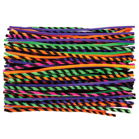 Chenille Stems Halloween Pack of 150 - Educational Vantage