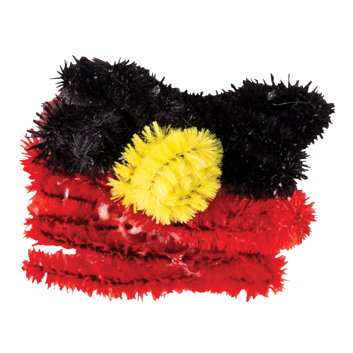 Chenille Stems Aboriginal Flag 150 - Educational Vantage
