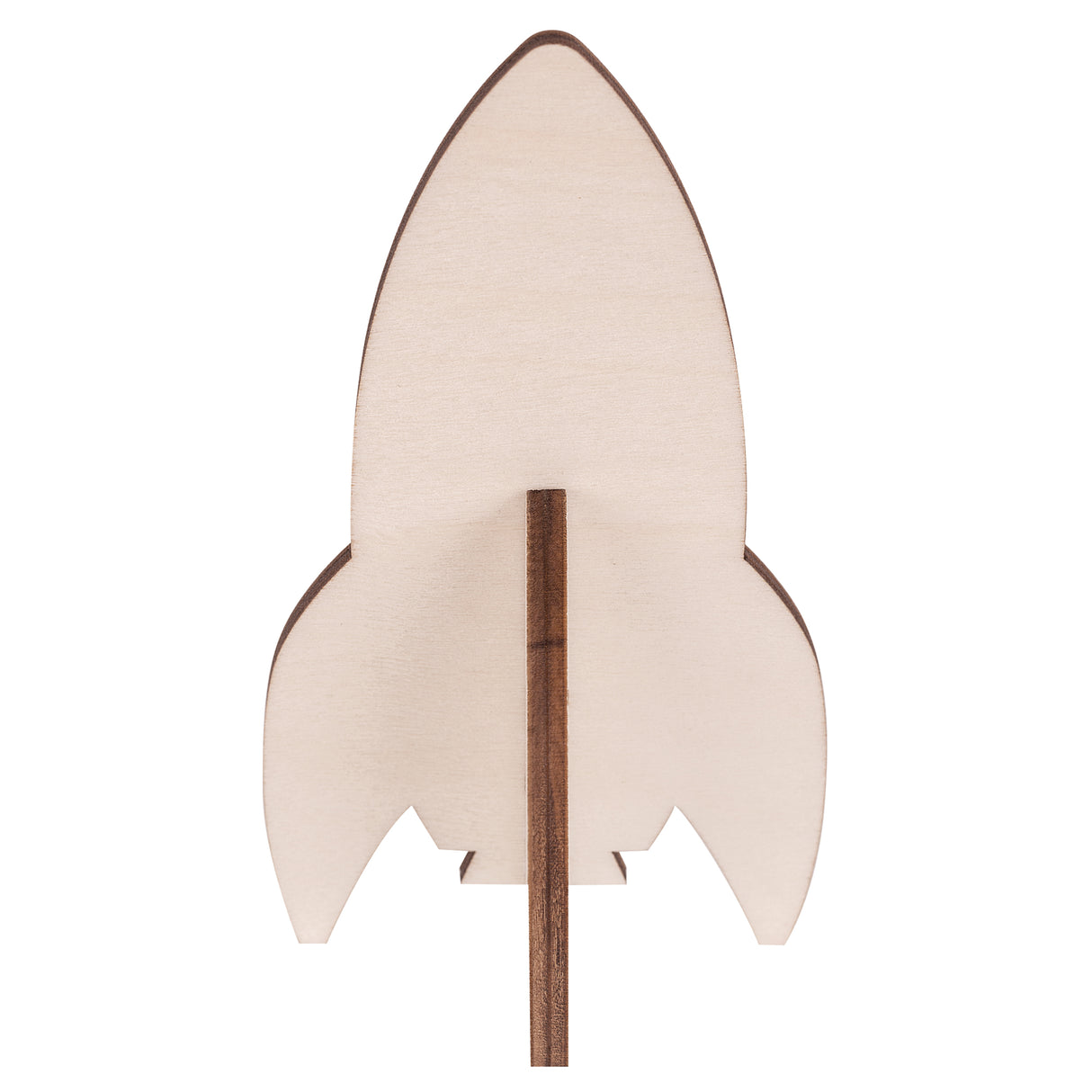 Wooden Interlocking Rockets 10s