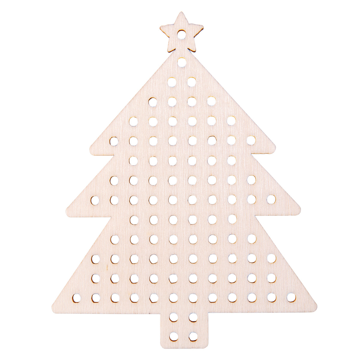 Wooden Embroidery Tree Pack of 10 - Educational Vantage