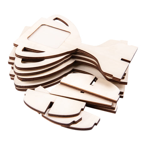 Wooden Trophy Frame Pack 10 - Educational Vantage