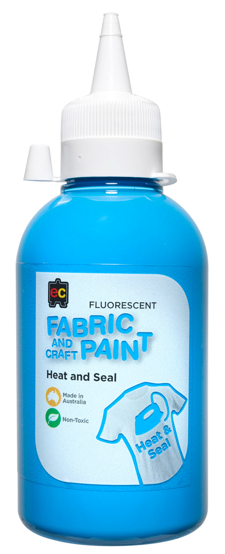EC Fabric Paint Fluorescent Bottles - Educational Vantage