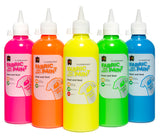 EC Fabric Paint Fluorescent Bottles - Educational Vantage