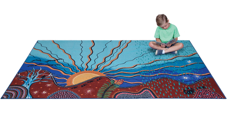 Indigenous Seasons Rug - Educational Vantage