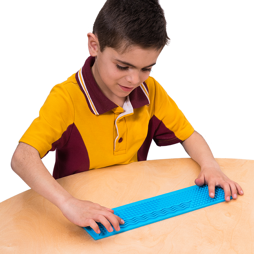 Busy Fingers Tactile Ruler - Educational Vantage