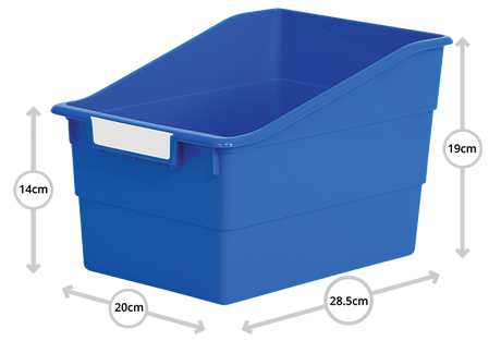Classroom Book Tub - Set of 4 - Educational Vantage
