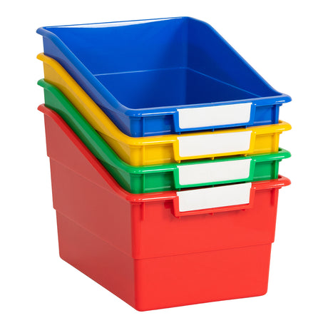 Classroom Book Tub - Set of 4 - Educational Vantage
