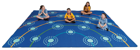 Campfire Rug - Educational Vantage