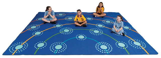 Campfire Rug - Educational Vantage