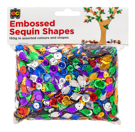 Assorted Sequin Shapes - Educational Vantage