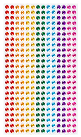 Adhesive Gems Colourful 336pcs