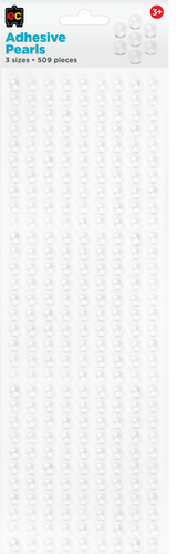Adhesive Pearls 509pcs