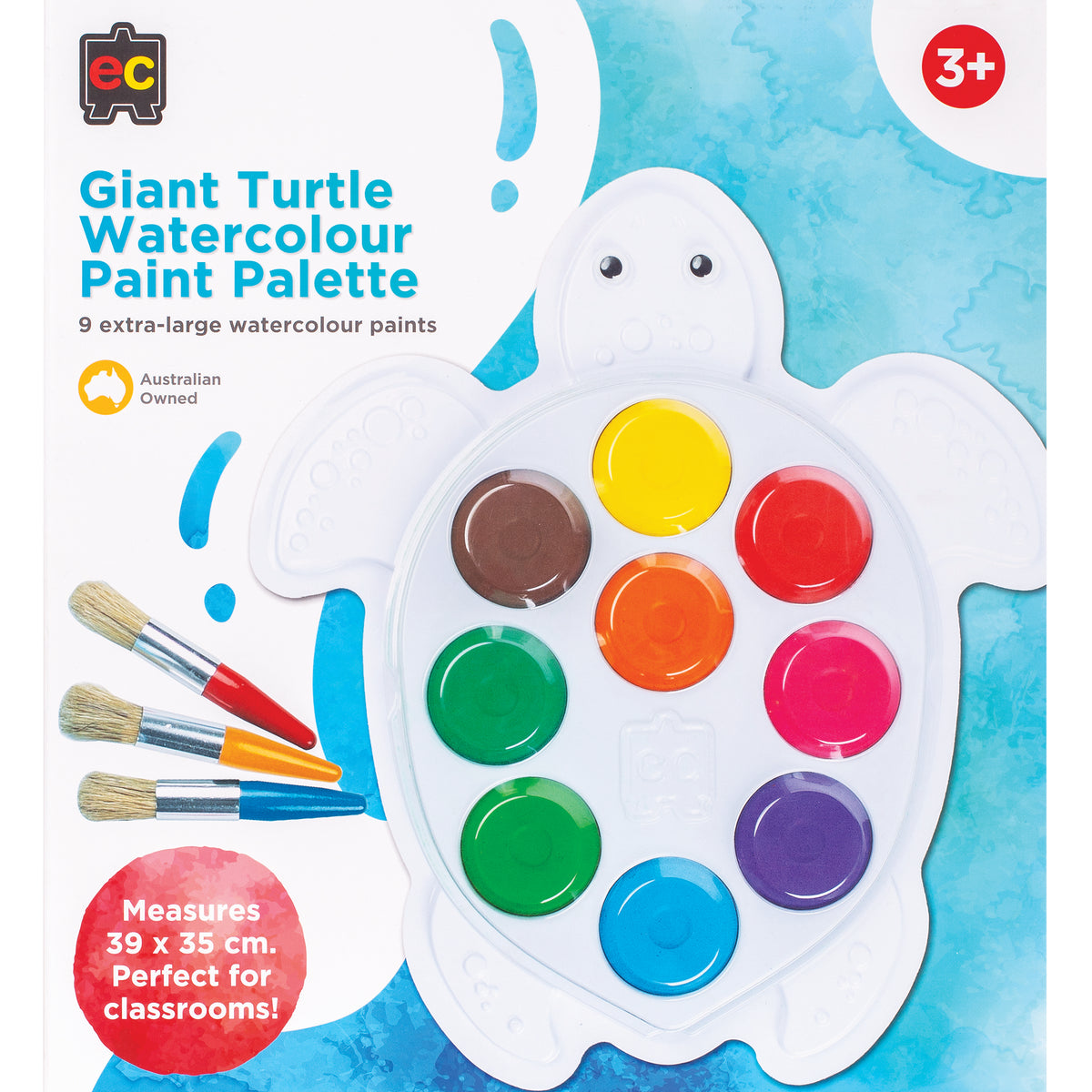 Giant Turtle Paint Palette