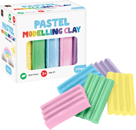 Modelling Clay (Pastel) 5 colours x 50gm