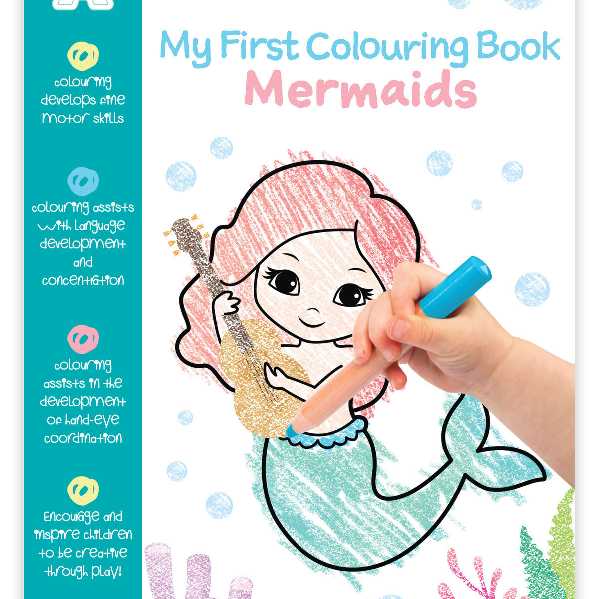 My First Colouring Book - Mermaids