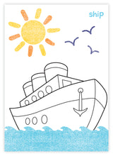 My First Colouring Book - Things That Go! - Educational Vantage