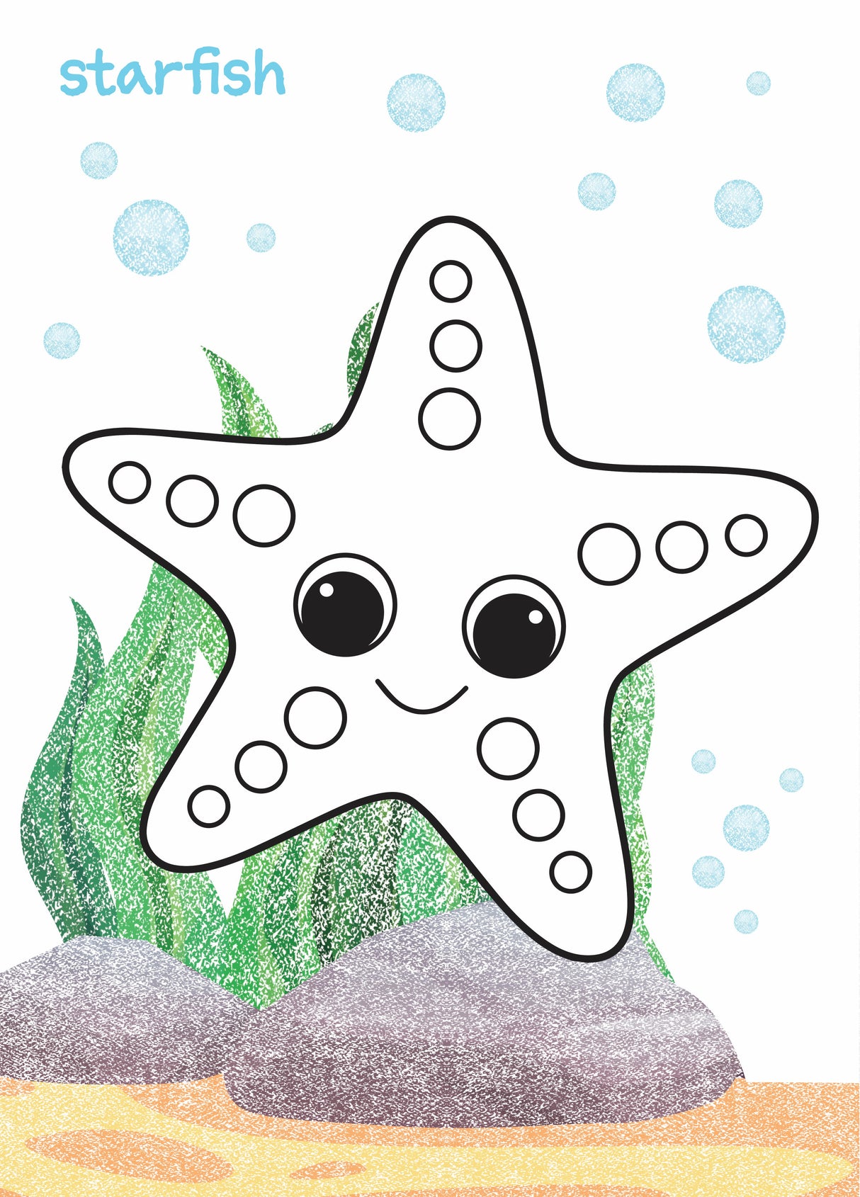 My First Colouring Book - Sea Creatures - Educational Vantage