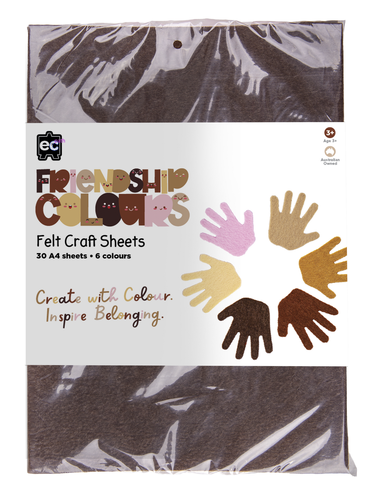 Friendship Colour Felt Sheets 30pcs