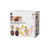 Friendship Colour Paper People Shapes - Class