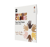 Friendship Colour Paper Hands Shape 30pcs