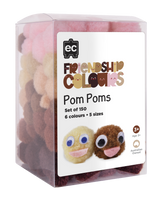 Friendship Colour Pom Pom 150pcs