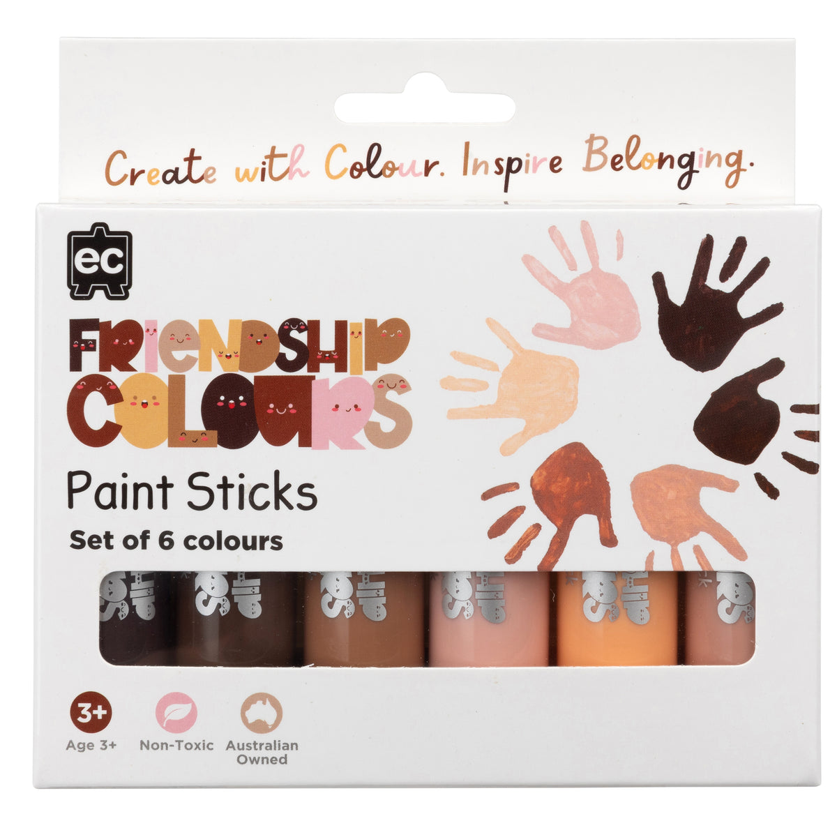 Friendship Colours Paint Sticks | Educational Vantage